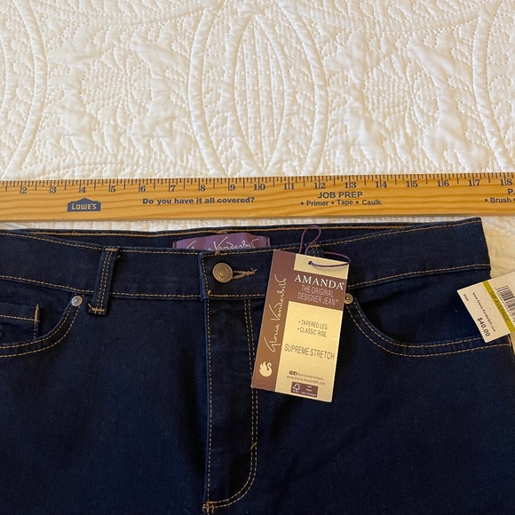 Gloria Vanderbilt Amanda Supreme Stretch Women's Jeans - Picture 9 of 10